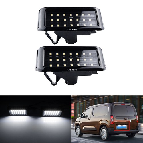 Led license number plate - 2x,
