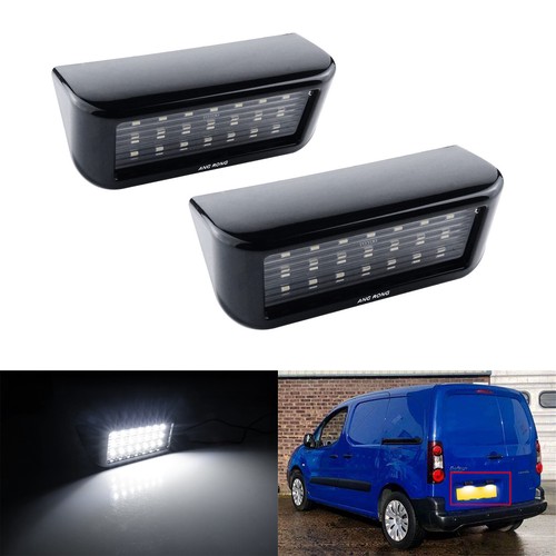 Led license number - 2x, plate